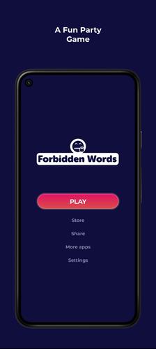 Forbidden Words - Party game Screenshot 0