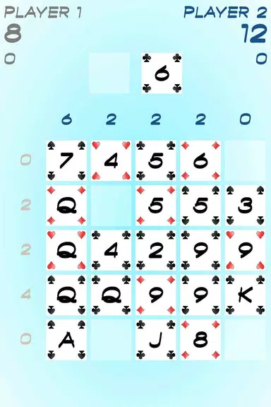 Schermata Crossy Poker - 5x5 cards fight 1