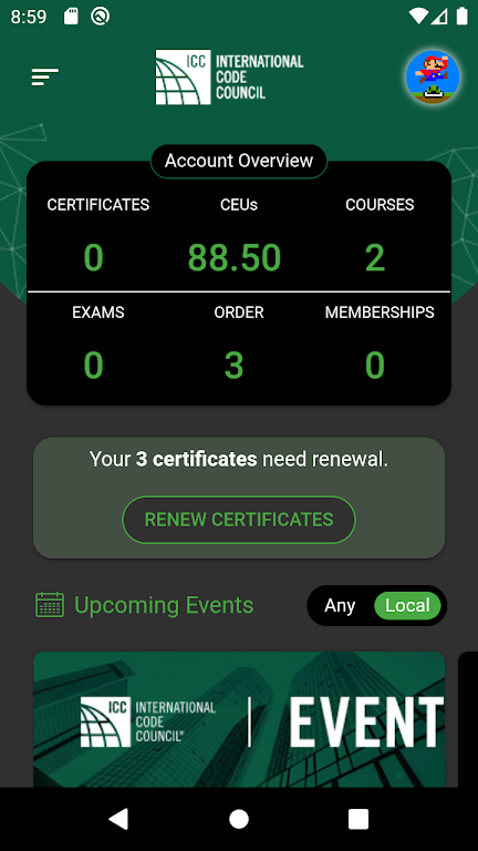 myICC by the Code Council Скриншот 2
