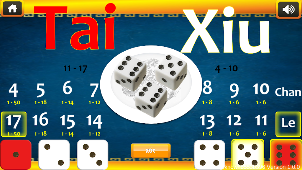 Tai Xiu 3D 2020 Ekran Görüntüsü 1