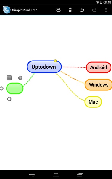 SimpleMind Free mind mapping Screenshot 1