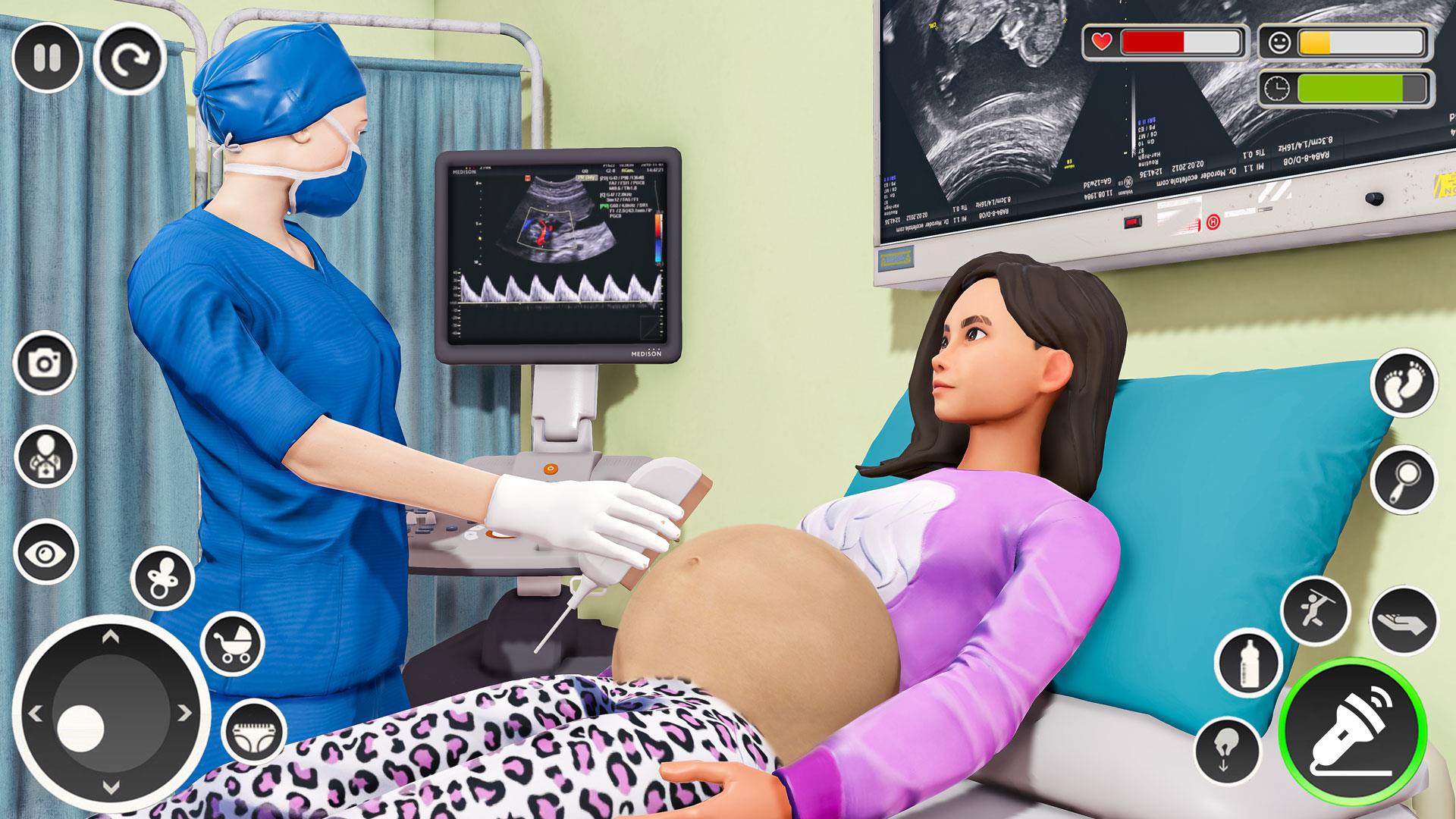 Pregnant Mom Simulator Games Screenshot 1