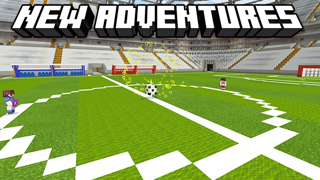 Craftsman Football Mod 螢幕截圖 2