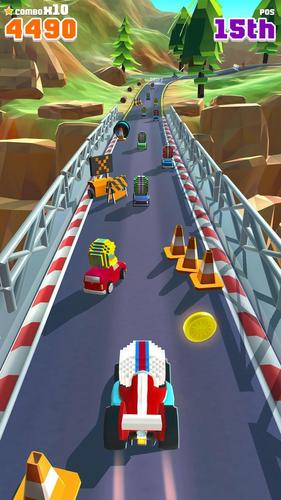 Blocky Racer Capture d'écran 0