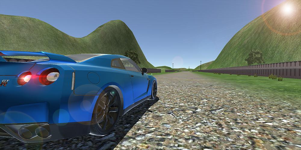 GT-R R35 Drift Simulator Games 螢幕截圖 0