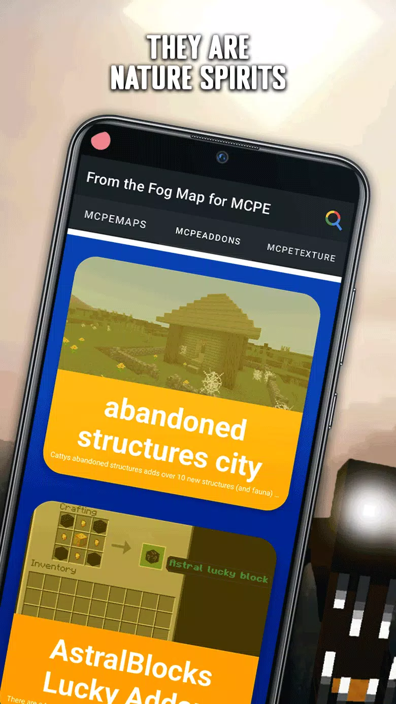 From the Fog Map for MCPE ဖန်သားပြင်ဓာတ်ပုံ 1