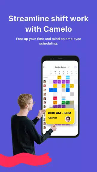 Camelo: Work Schedule Maker应用截图第0张