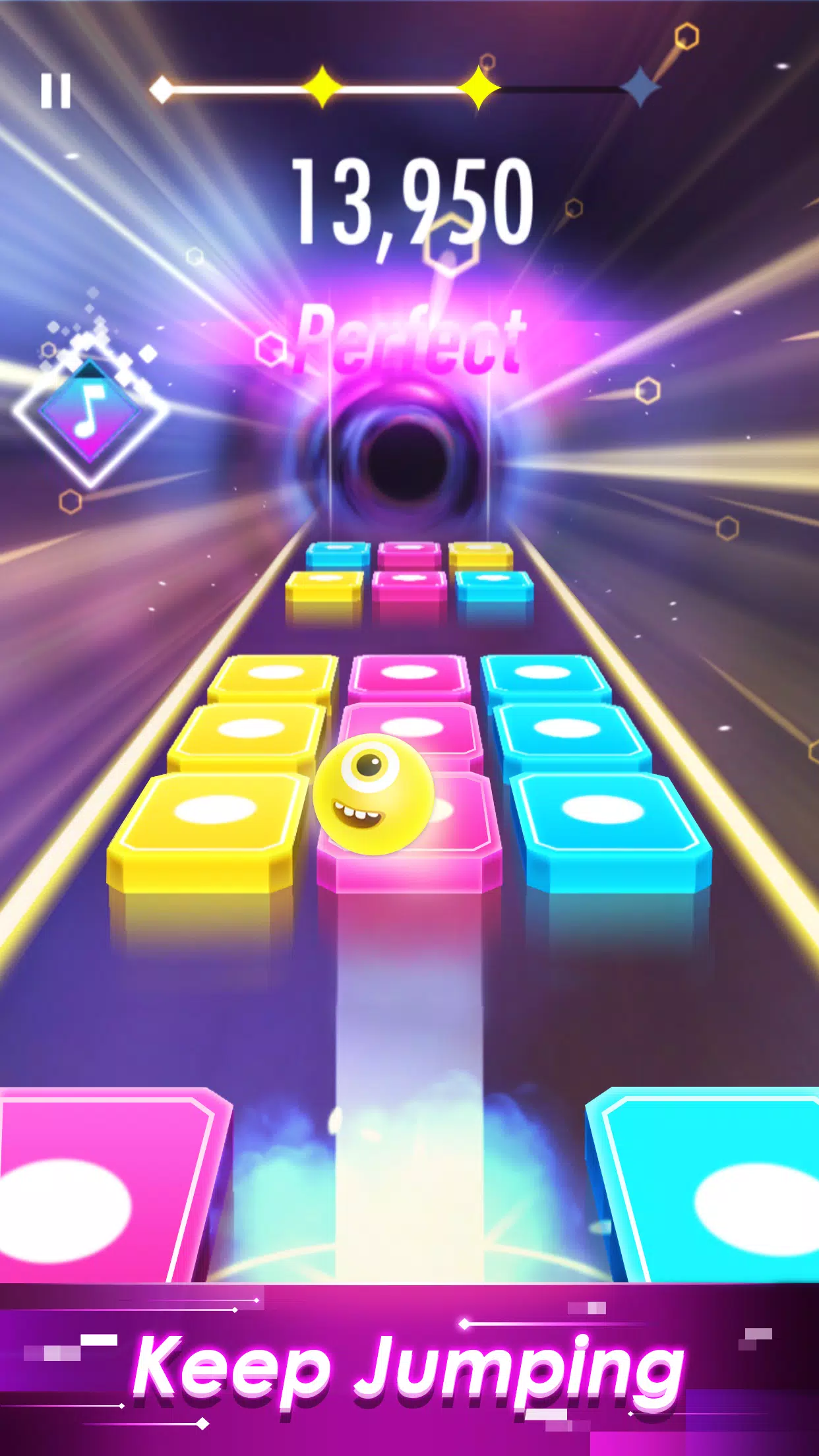 Magic Tiles Hop: EDM Rush Ball Ảnh chụp màn hình 0