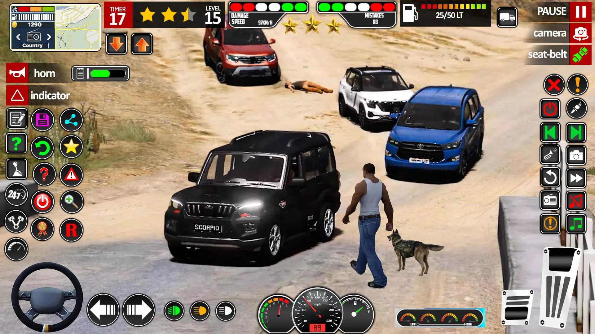 Prado Car Parking Game 螢幕截圖 2