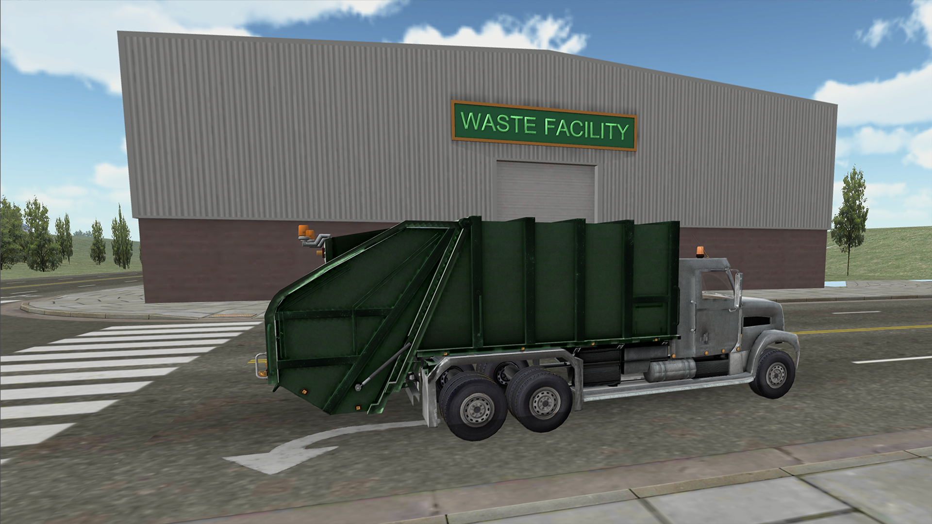 City Simulator: Trash Truck Скриншот 1