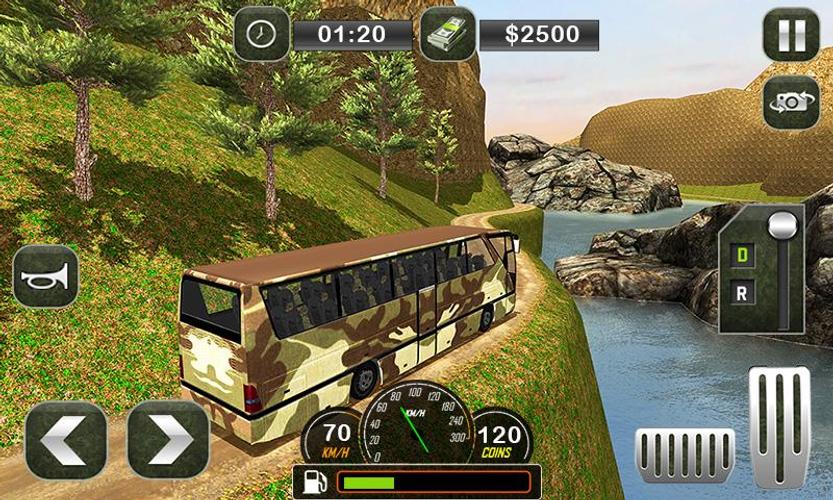 Army Bus Transporter Screenshot 1