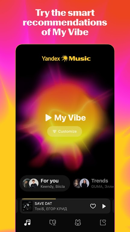 Yandex Music Mod Tangkapan skrin 0