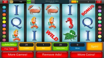 Slots Riches Mermaid Princess 螢幕截圖 2