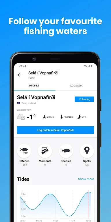 Angling iQ - Fishing app Tangkapan skrin 3