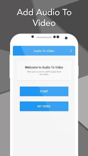 Add Audio To Video ภาพหน้าจอ 0