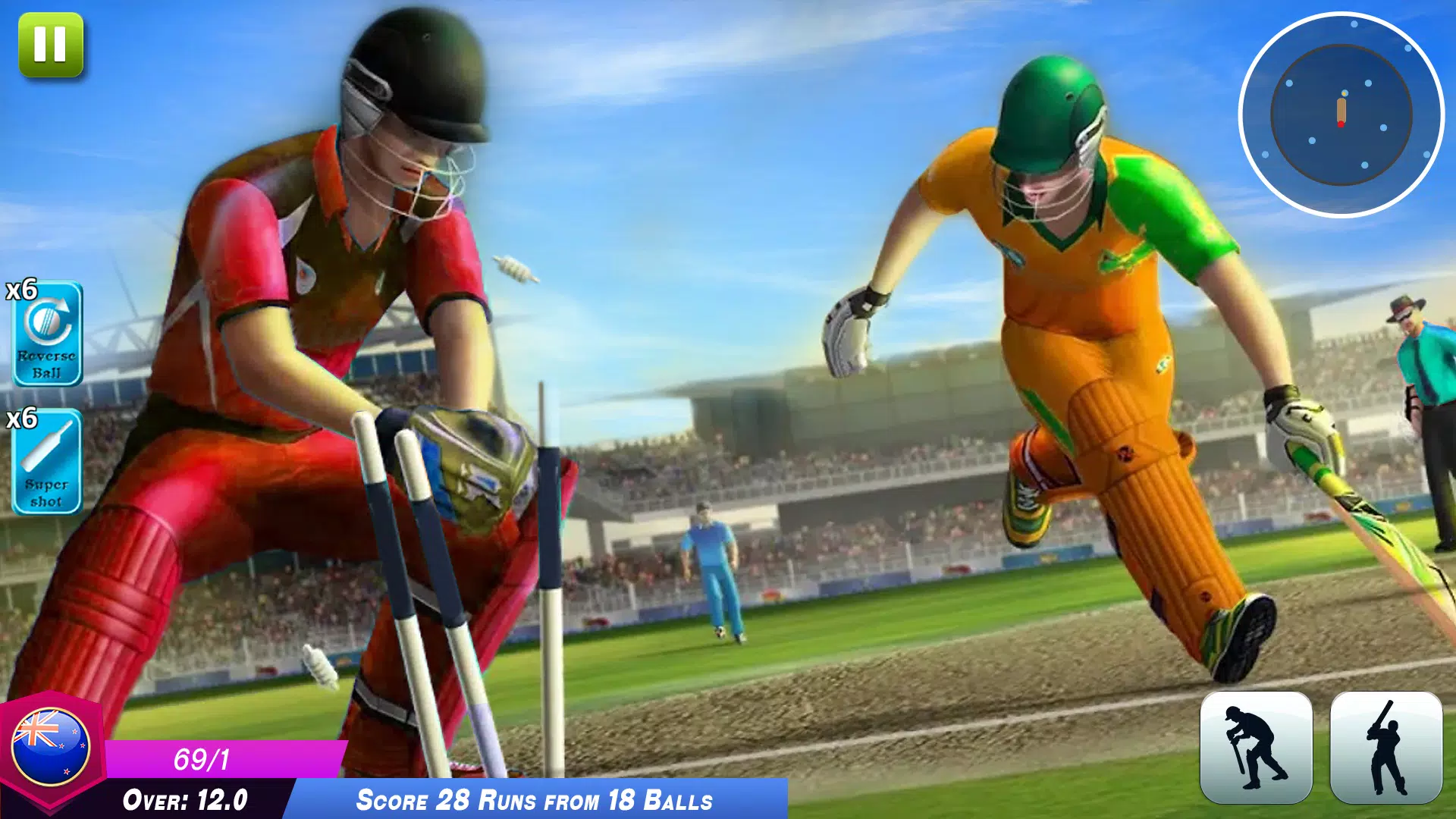 World Cricket Games Offline 螢幕截圖 3