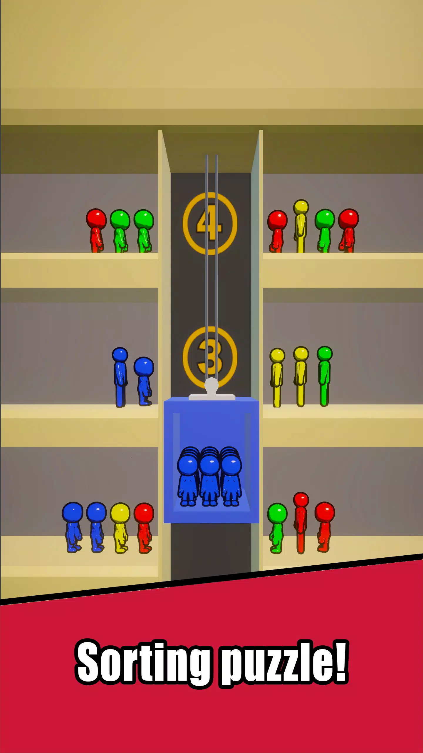 Lift Traffic: elevator game Zrzut ekranu 0