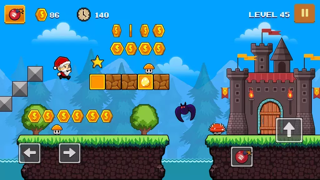 Super Dan’s World - Run Game Ekran Görüntüsü 1