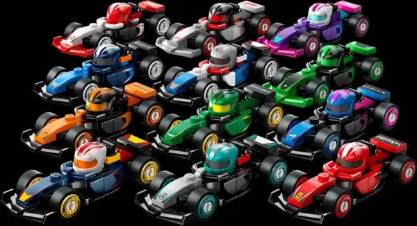 LEGO F1 Kolekcjonerskie samochody wyścigowe