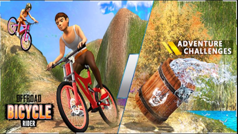 Schermata Offroad Bicycle Bmx Stunt Game 1