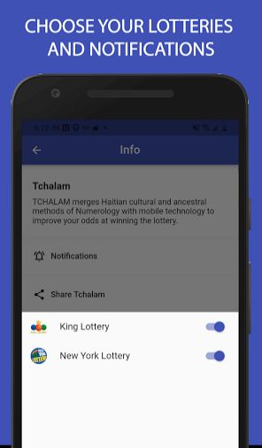 TCHALAM: Lottery with Haitian Spiritual Numbers 螢幕截圖 0