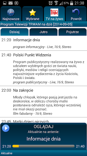 TV Trwam i Radio Maryja Polska Schermafbeelding 2