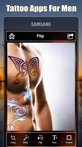 Tattoo design apps for men স্ক্রিনশট 0
