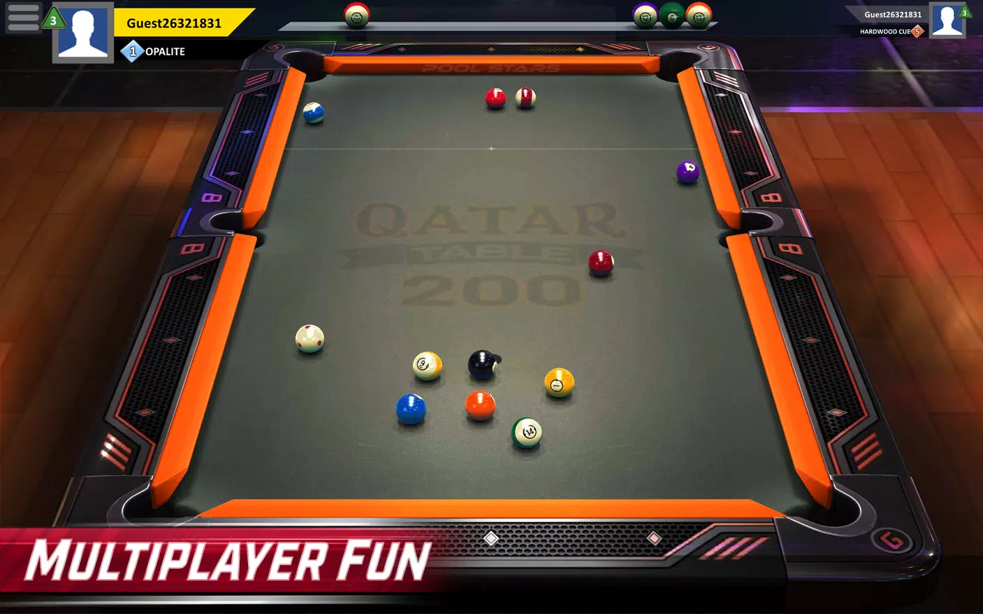 Pool Stars 螢幕截圖 3