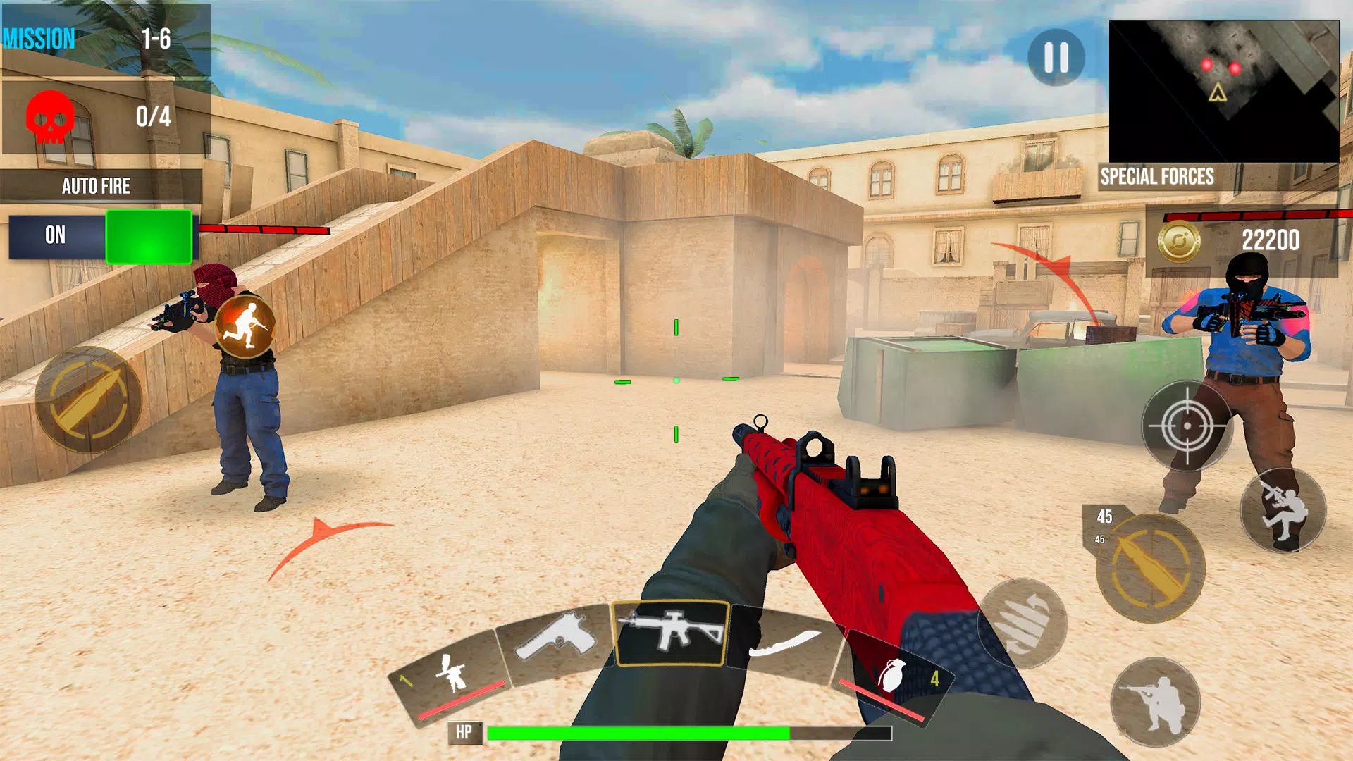 Schermata FPS Commando Strike 3D 0