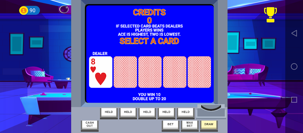 Video Poker Big Bet ဖန်သားပြင်ဓာတ်ပုံ 2