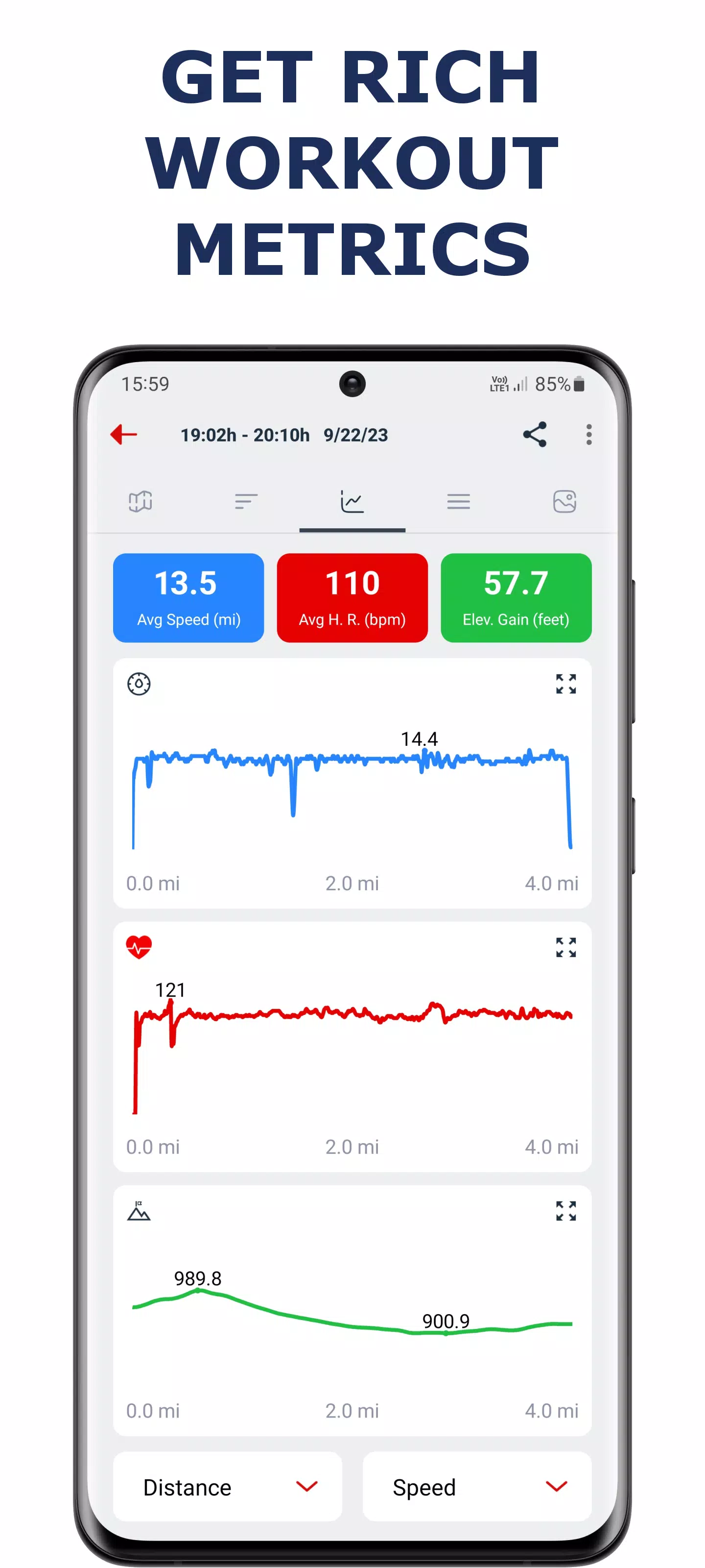 Cycling app - Bike Tracker 螢幕截圖 3