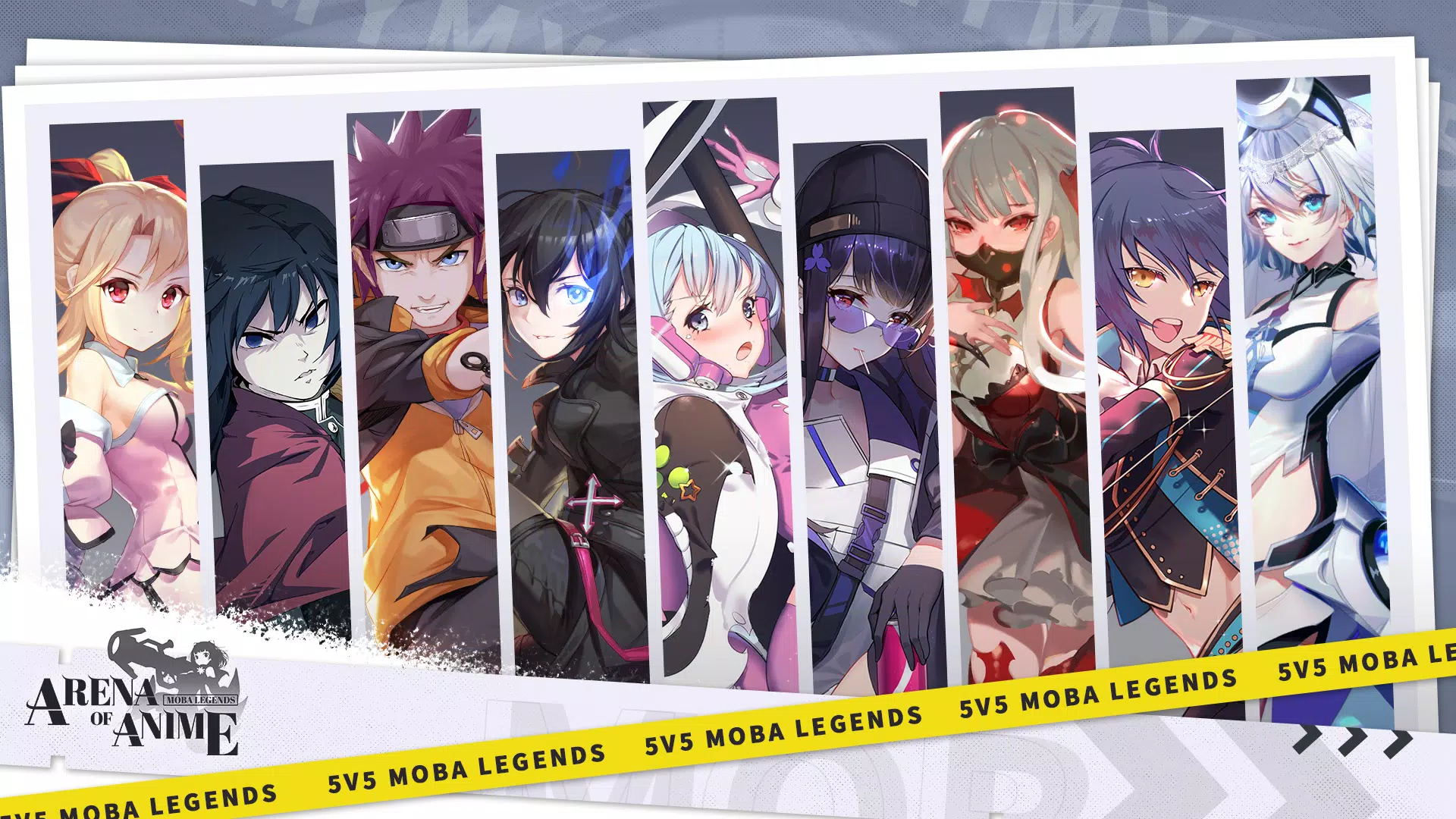 Arena of Anime: MOBA Legends 螢幕截圖 1