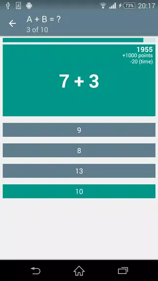 Math Game - Classic Brain Game Скриншот 0