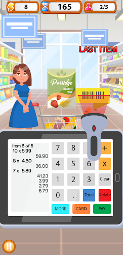 Supermarket Cashier Simulator Скриншот 3