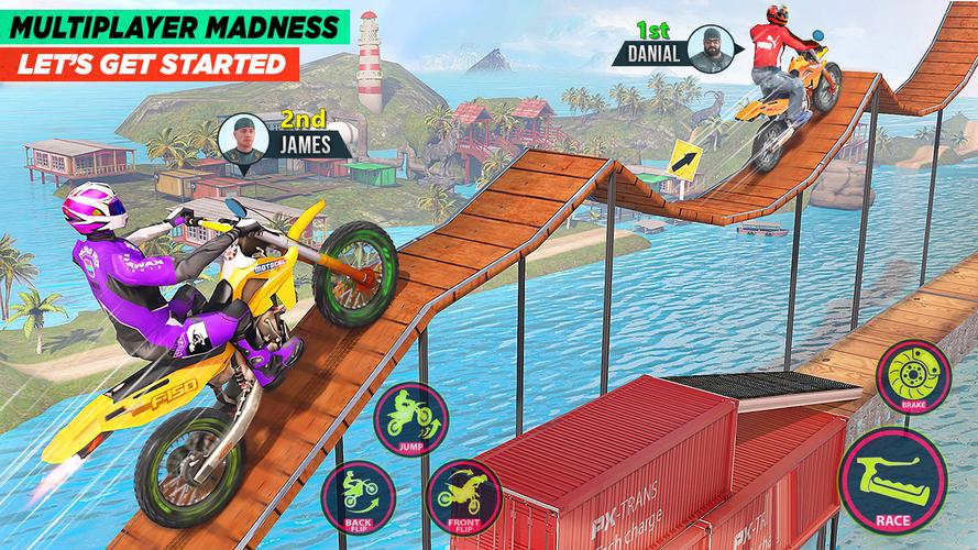 Bike Stunt Game: Tricks Master 螢幕截圖 0