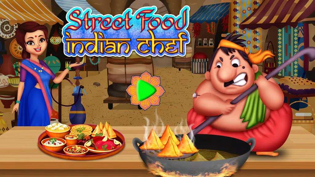 Indian Street Food Recipes Captura de pantalla 0