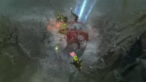 Diablo 4 character performing stun effects