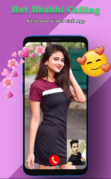 Indian Hot Bhabhi Video Call &  Bhabhi Chat 螢幕截圖 0