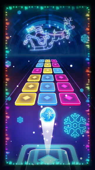 Color Hop 3D - Music Game ဖန်သားပြင်ဓာတ်ပုံ 1