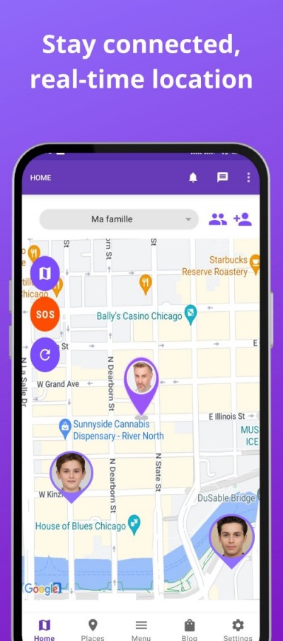 Find my kids location tracker Ảnh chụp màn hình 0