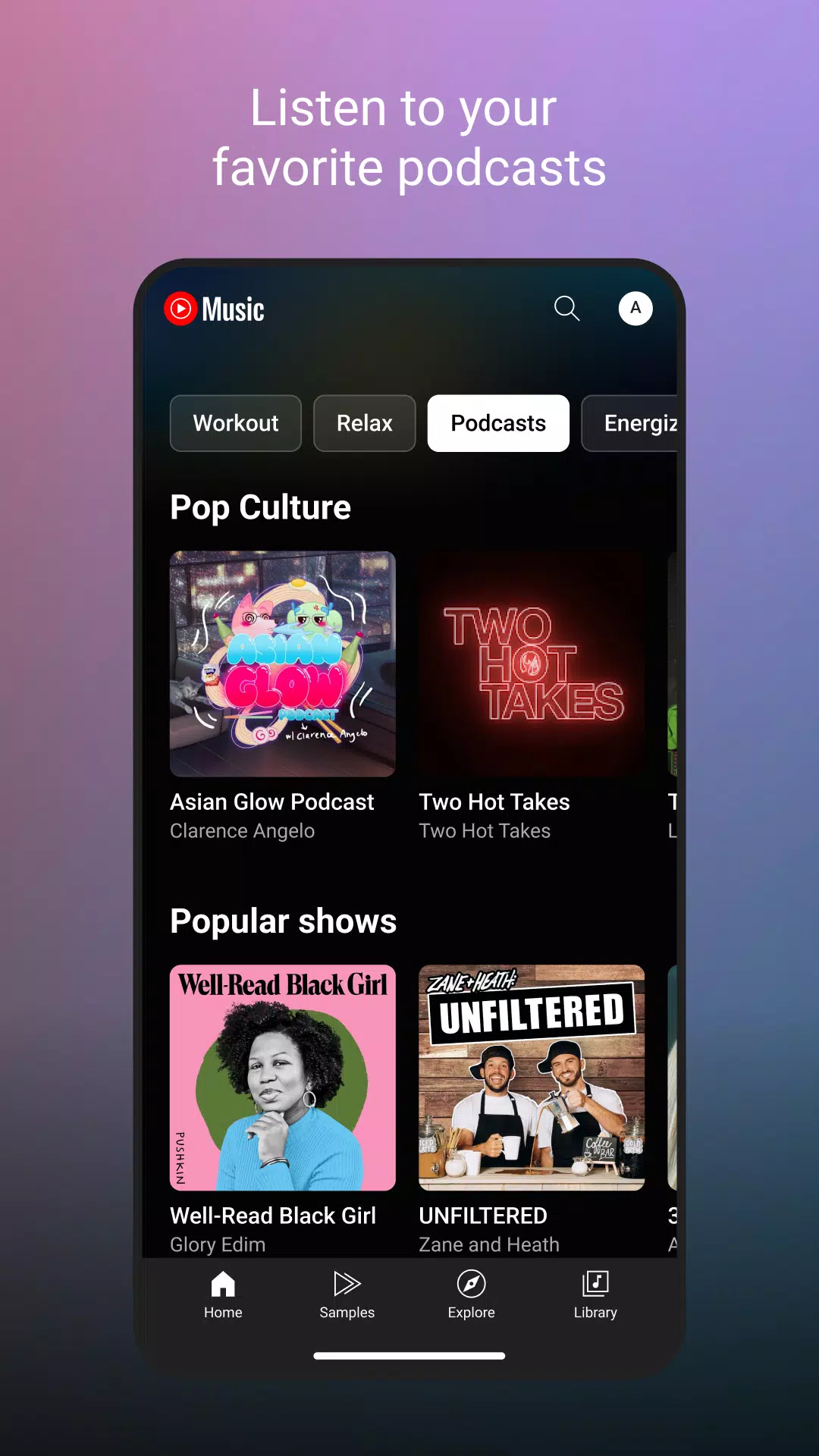 YouTube Music 螢幕截圖 3