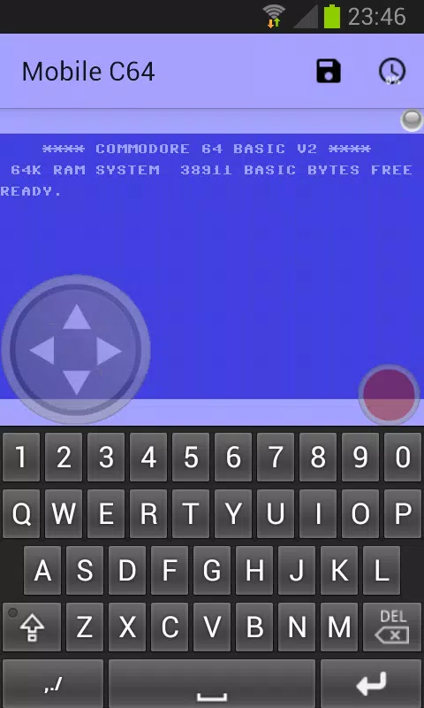 Mobile C64 Screenshot 0