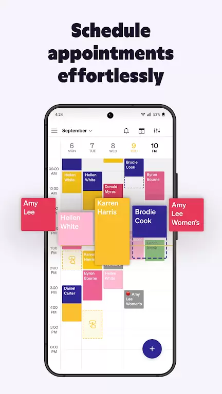 Goldie: Appointment Scheduler Schermafbeelding 1