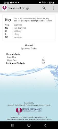 Dialysis of Drugs Ảnh chụp màn hình 1