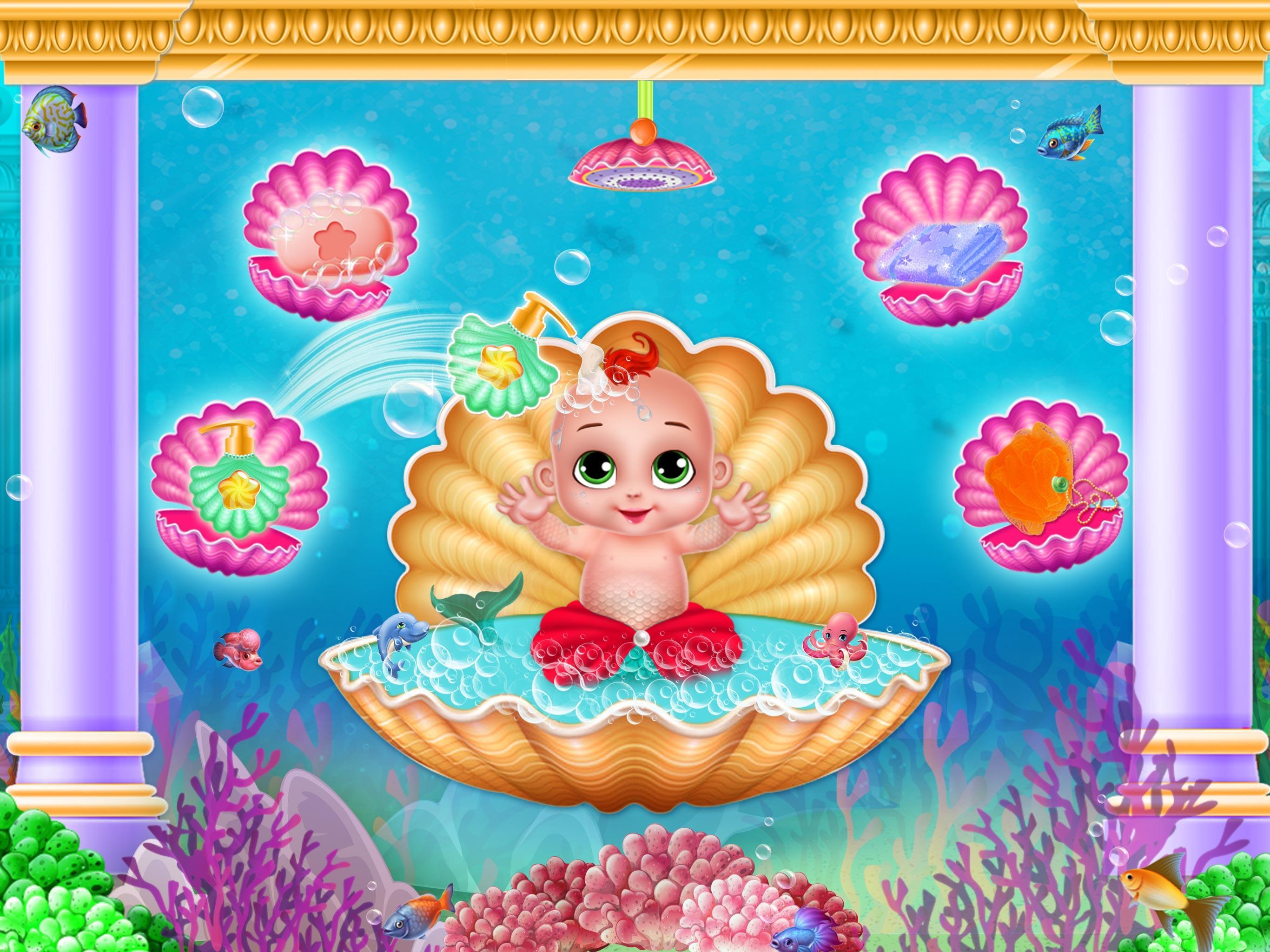 Mermaid Girl Care-Mermaid Game Скриншот 3