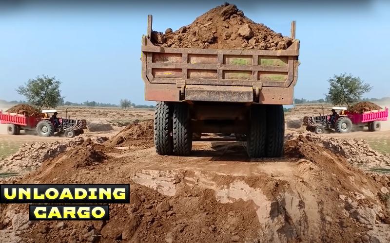 Tractor Trolley Farming Drive ภาพหน้าจอ 1