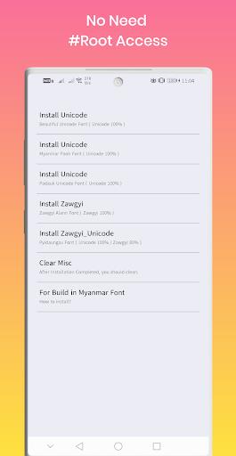 Unicode ⇄ Zawgyi 스크린샷 1