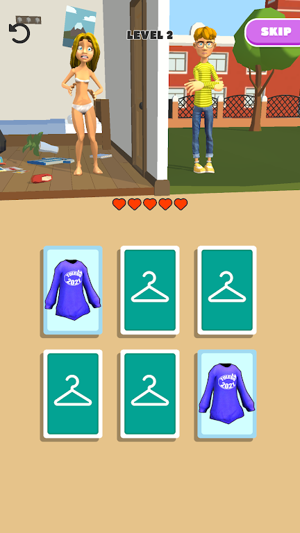 Get Dressed - Memorize & Match スクリーンショット 0