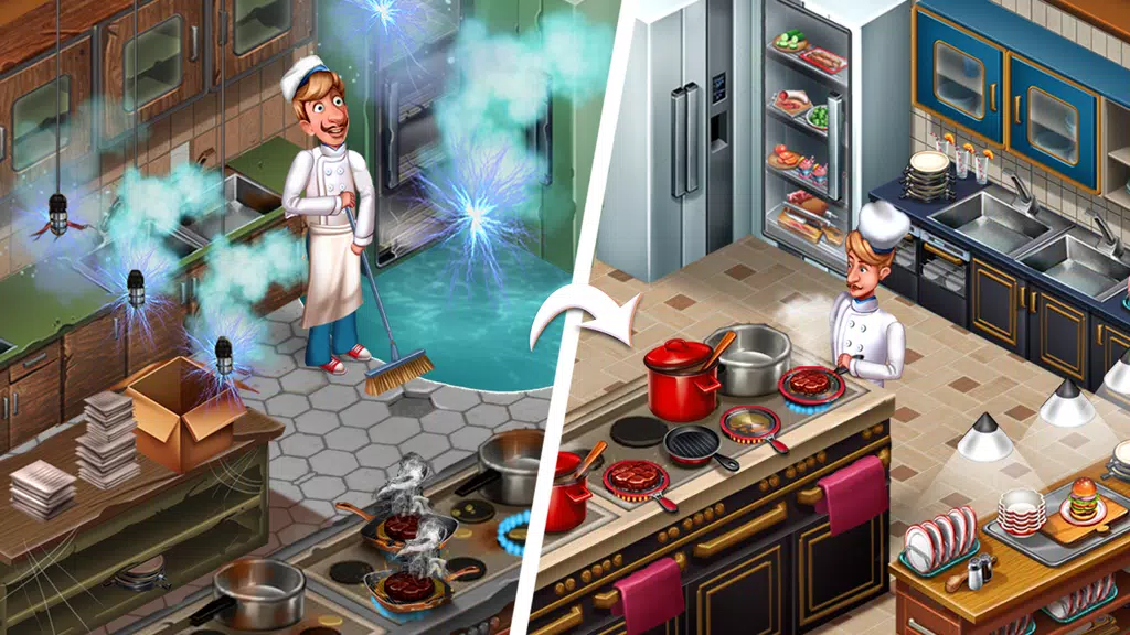 Cooking Team: Restaurant Games Screenshot 3