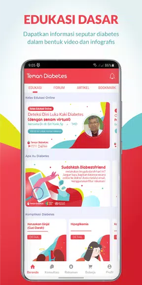 Teman Diabetes Captura de pantalla 0